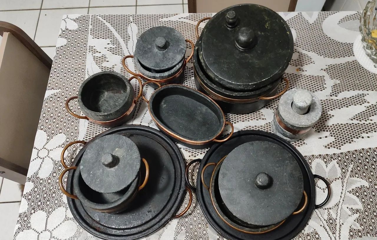 Kit panelas de pedra  - Foto 3
