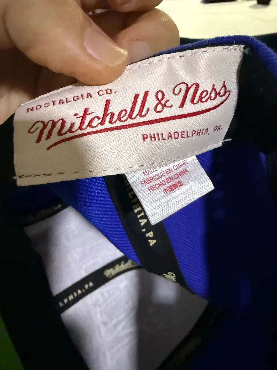 Boné Mitchell & Ness Original NBA Orlando Magic Azul Premium Novo - Foto 2