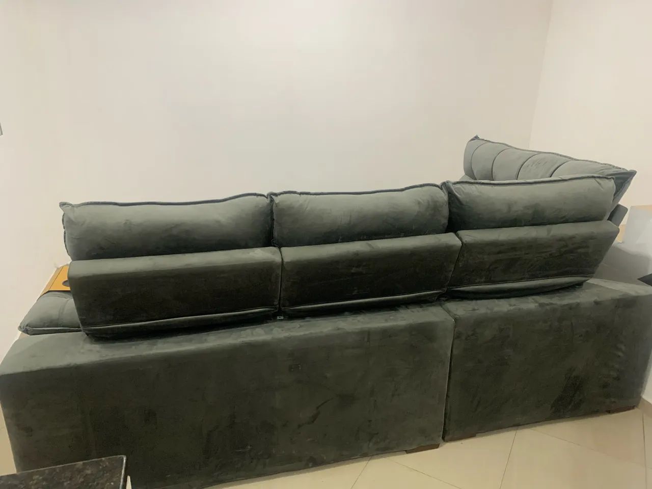 Sofa 6 lugares retratil e reclinavel de canto - Foto 3