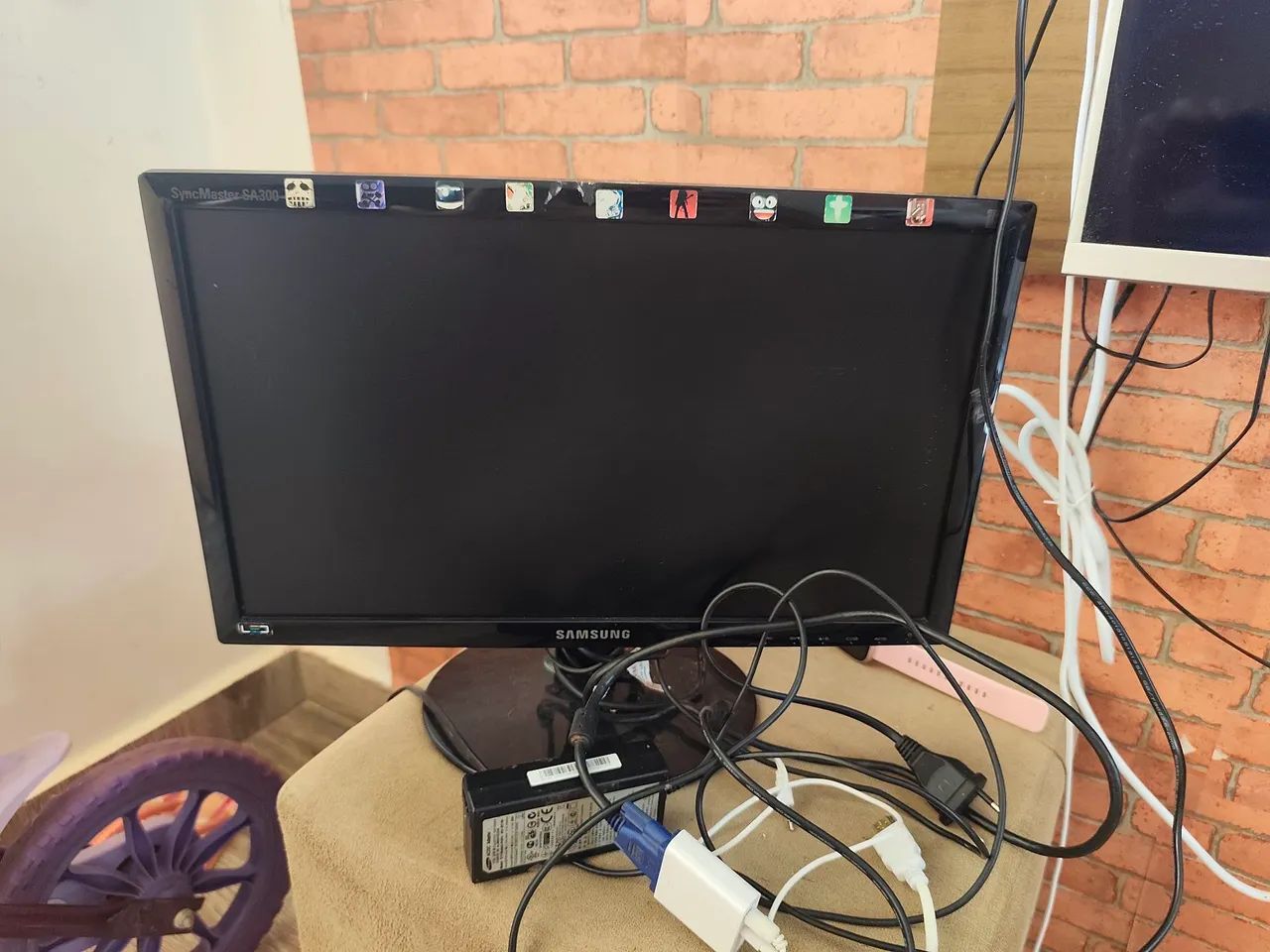 Monitor com adaptador  - Foto 2