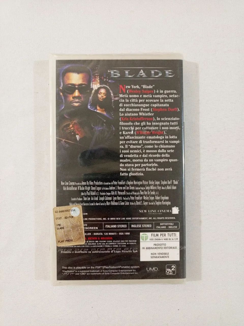 Filme LACRADO Blade O Caçador De Vampiros Psp Umd Video Original Completo - Foto 2