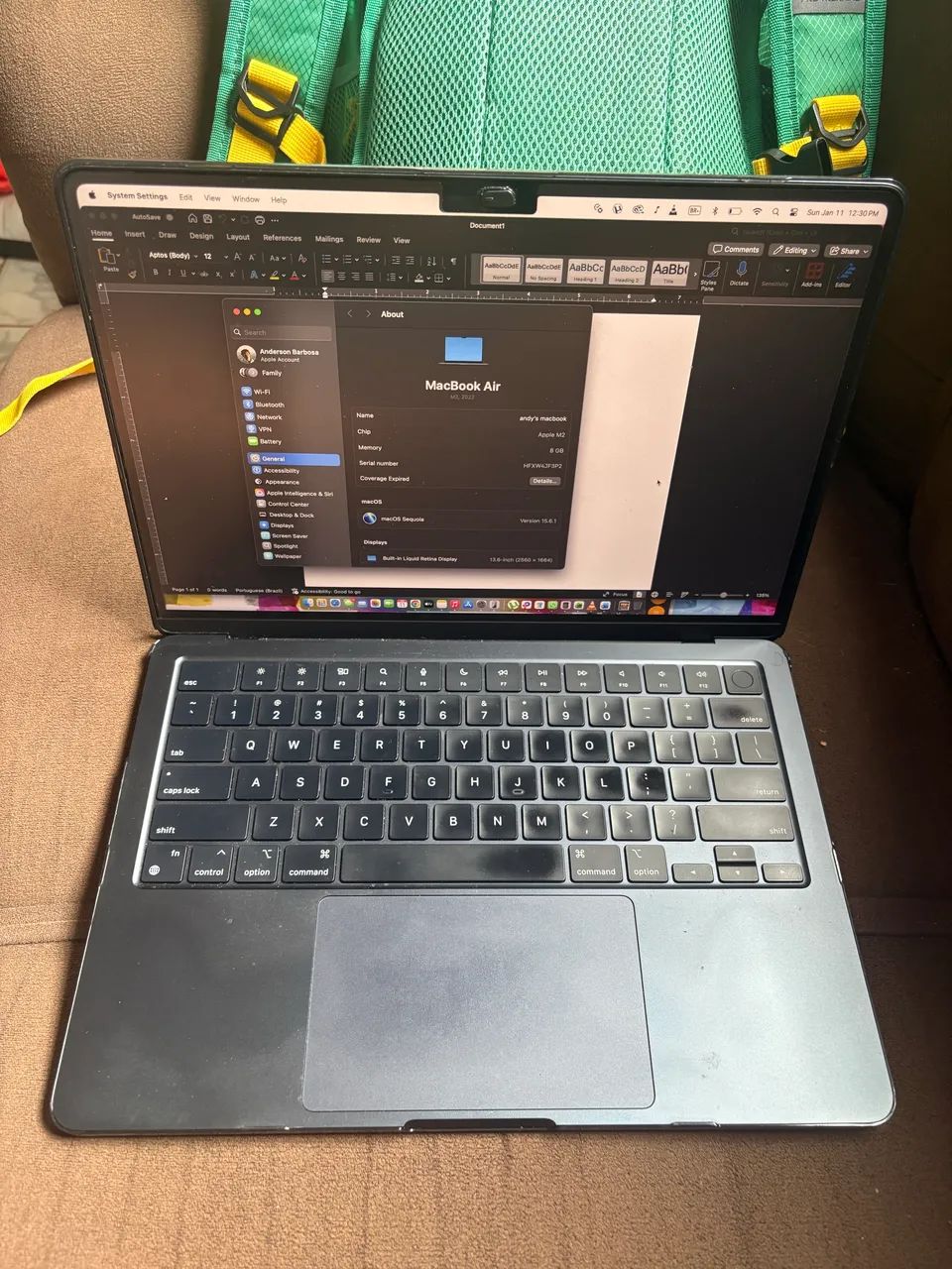 Apple MacBook Air M2 512GB - Notebooks - Recanto das Palmeiras