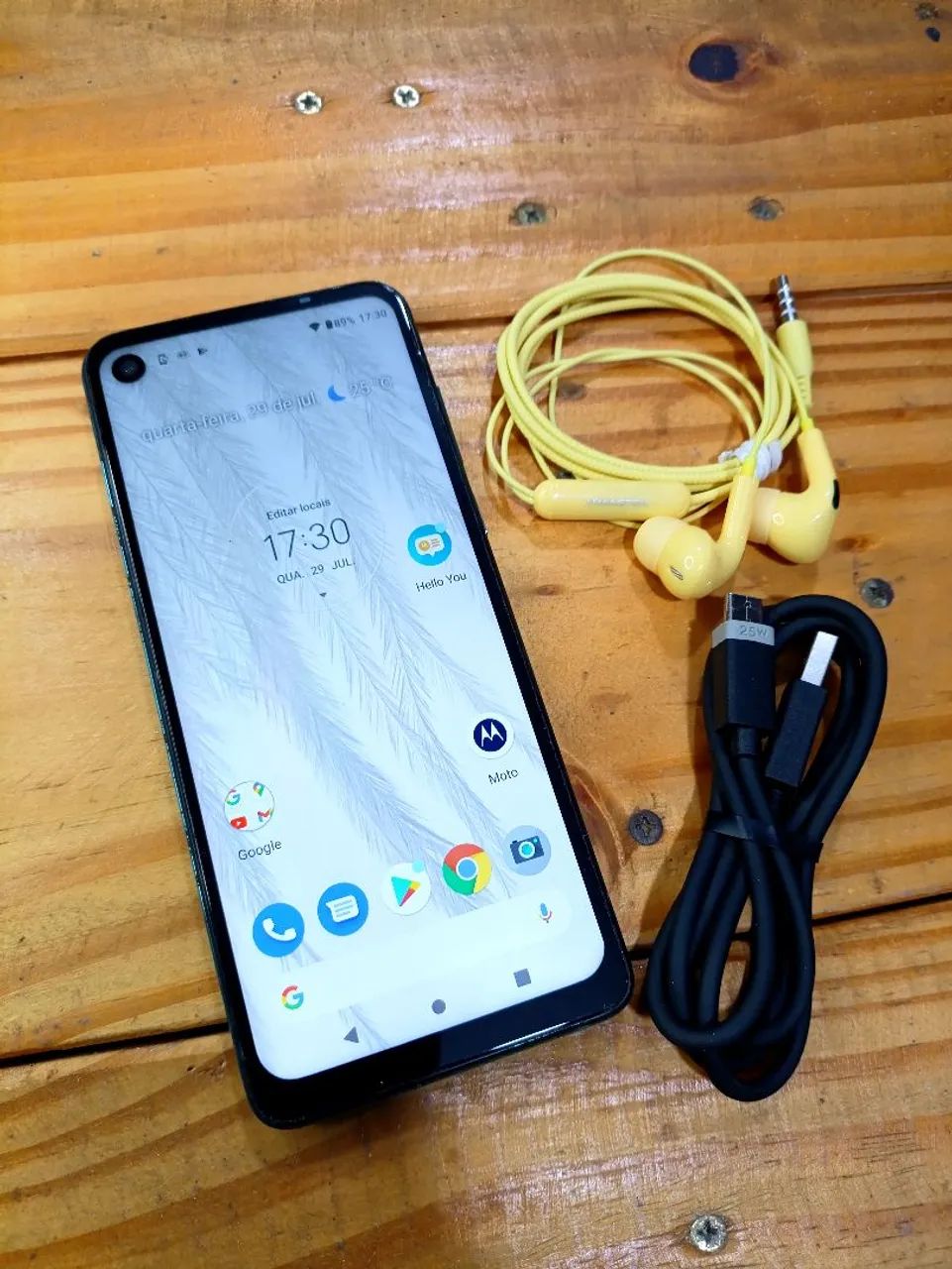 Celular smartphone Moto One Action NFC + Brindes - Foto 3