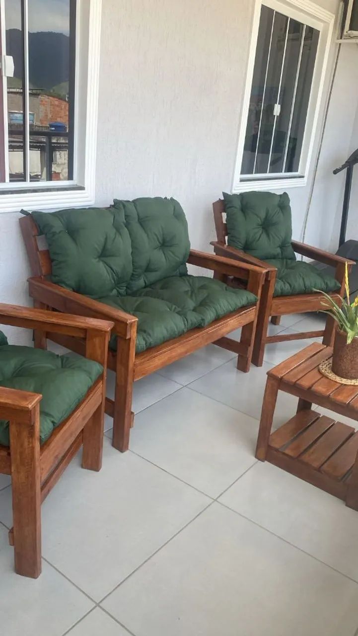 Conjunto Novo de Madeira  - Foto 2