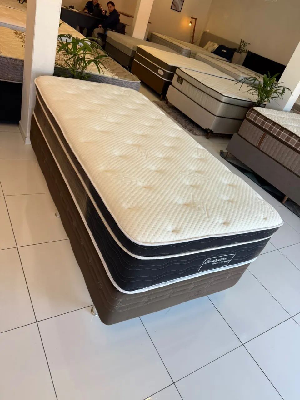 Cama Box Solteirão MAXFLEX SEMINOVO - ENTREGO  - Foto 2