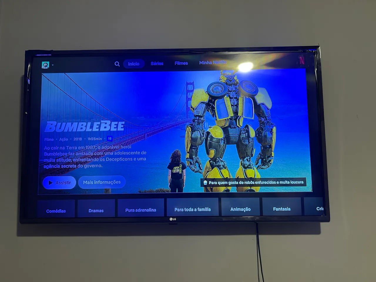 Vendo Televisão LG smart 42 polegadas 