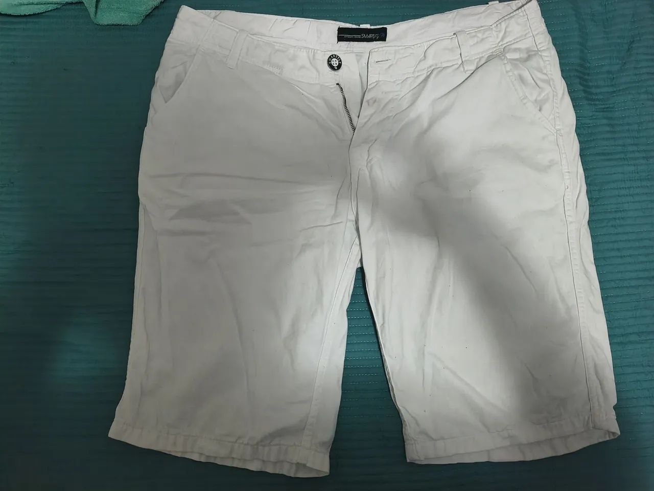 Bermuda Smartfly branca TAMANHO 46