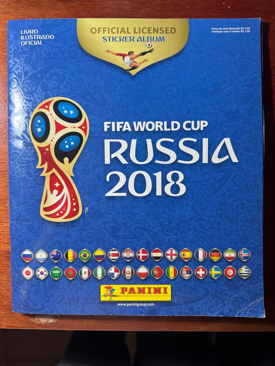 Álbum da copa 2014 + 2018 COMPLETOS!