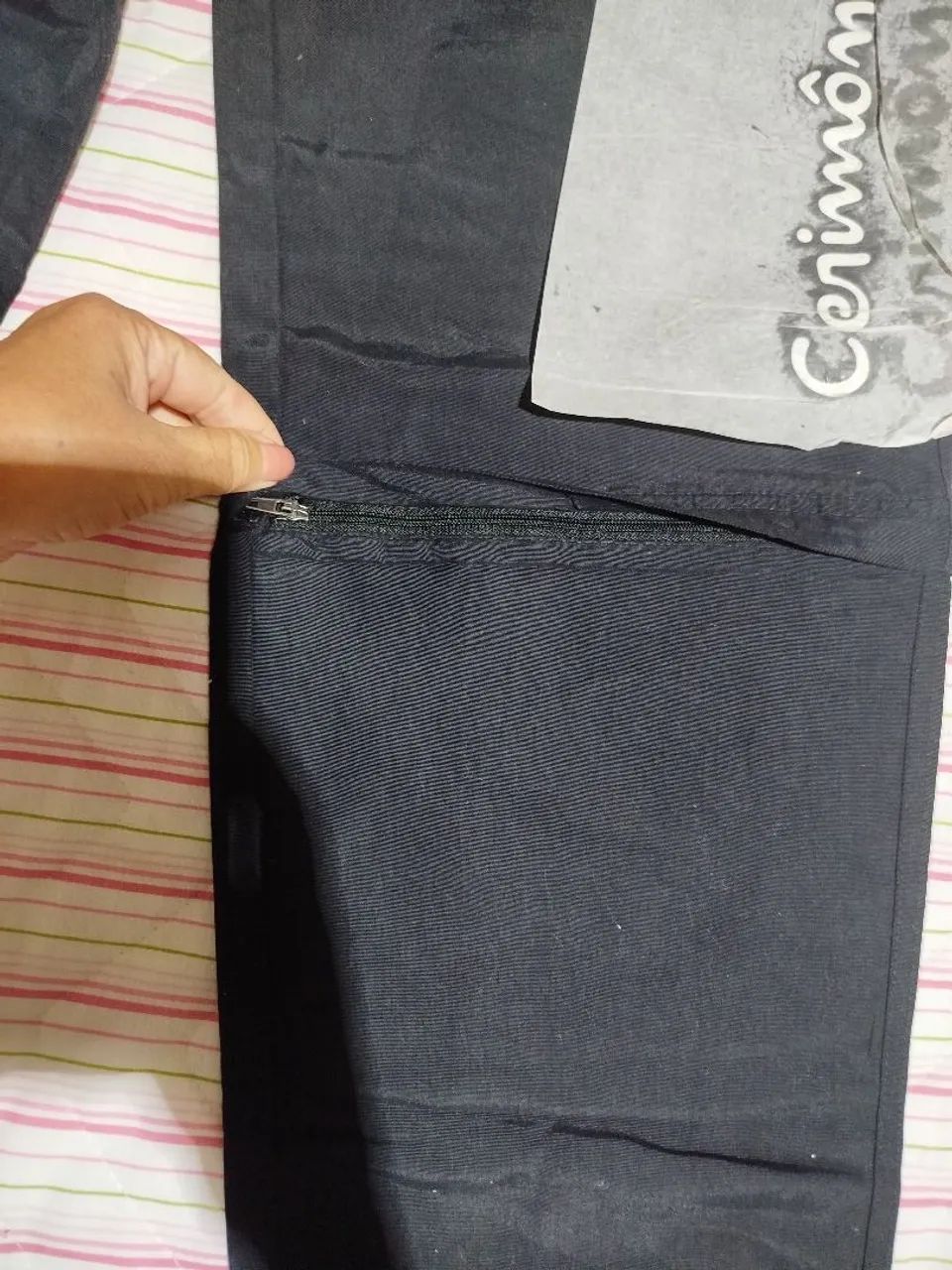 Calça/bermuda com cinto 361. Tam S/P uniforme elenco Rio 2016 - Foto 5