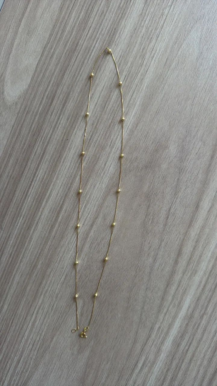 Vendo cordão de ouro 18k 50cm  - Foto 2