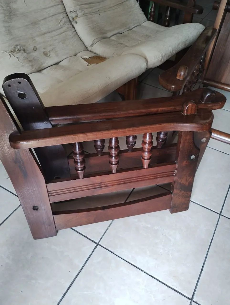 Jogo de sofa antigo  - Foto 5