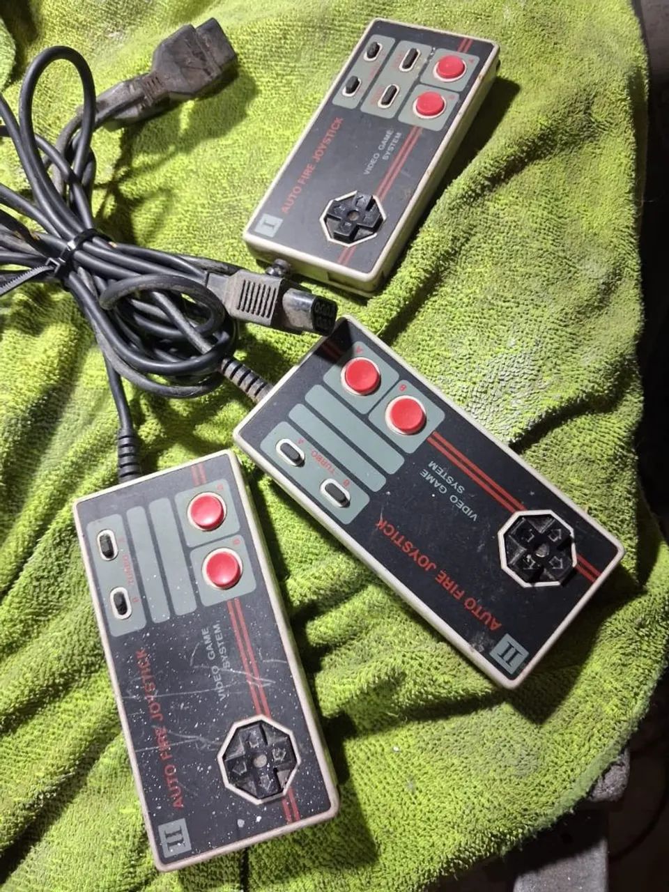 Kit com 3 joystick nintendinho bit system dismac