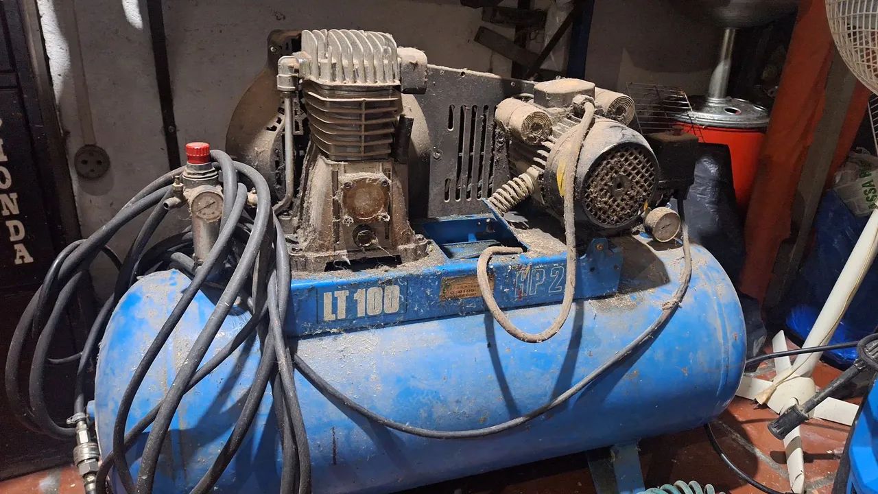 Compressor 100L 2hp - Foto 2
