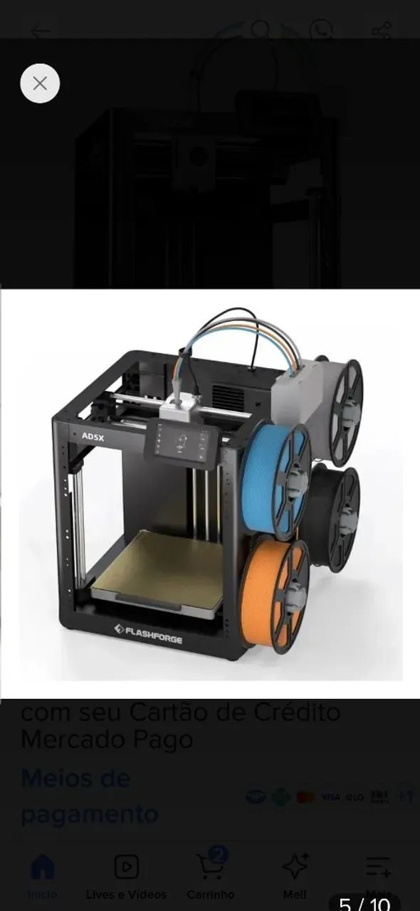 Impressora 3d flashforge  - Foto 2