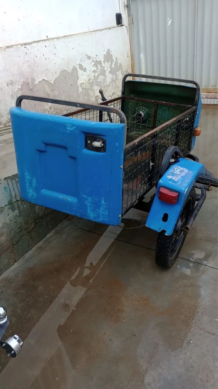 Carrocinha pra moto Gás  - Foto 2