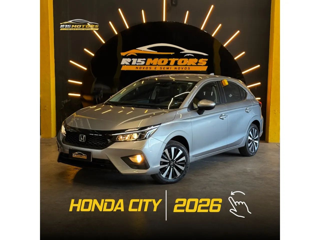 Honda City HATCHBACK EXL 1.5 FLEX 16V AUT. 2026