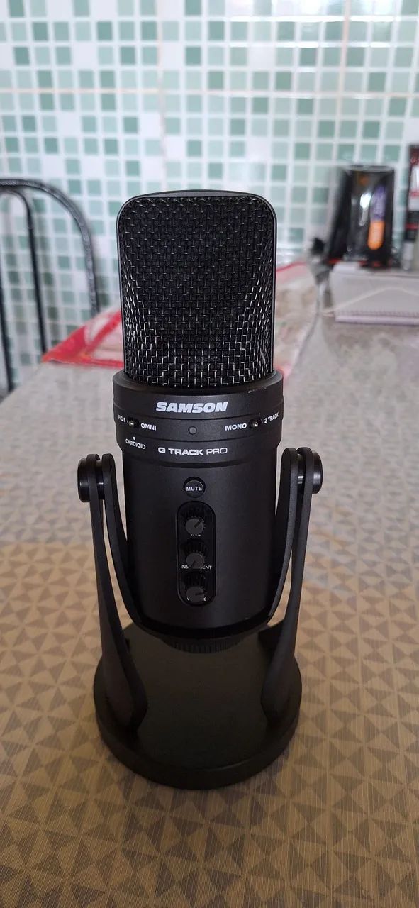 Samson G track pro usb funcionando perfeitamente  com caixa 