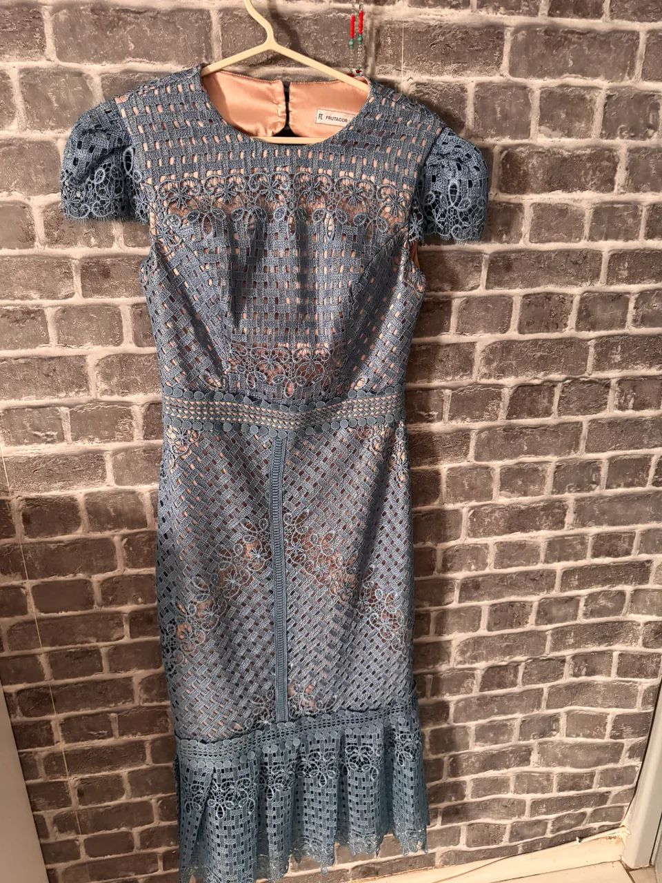 Vestido de festa de renda 