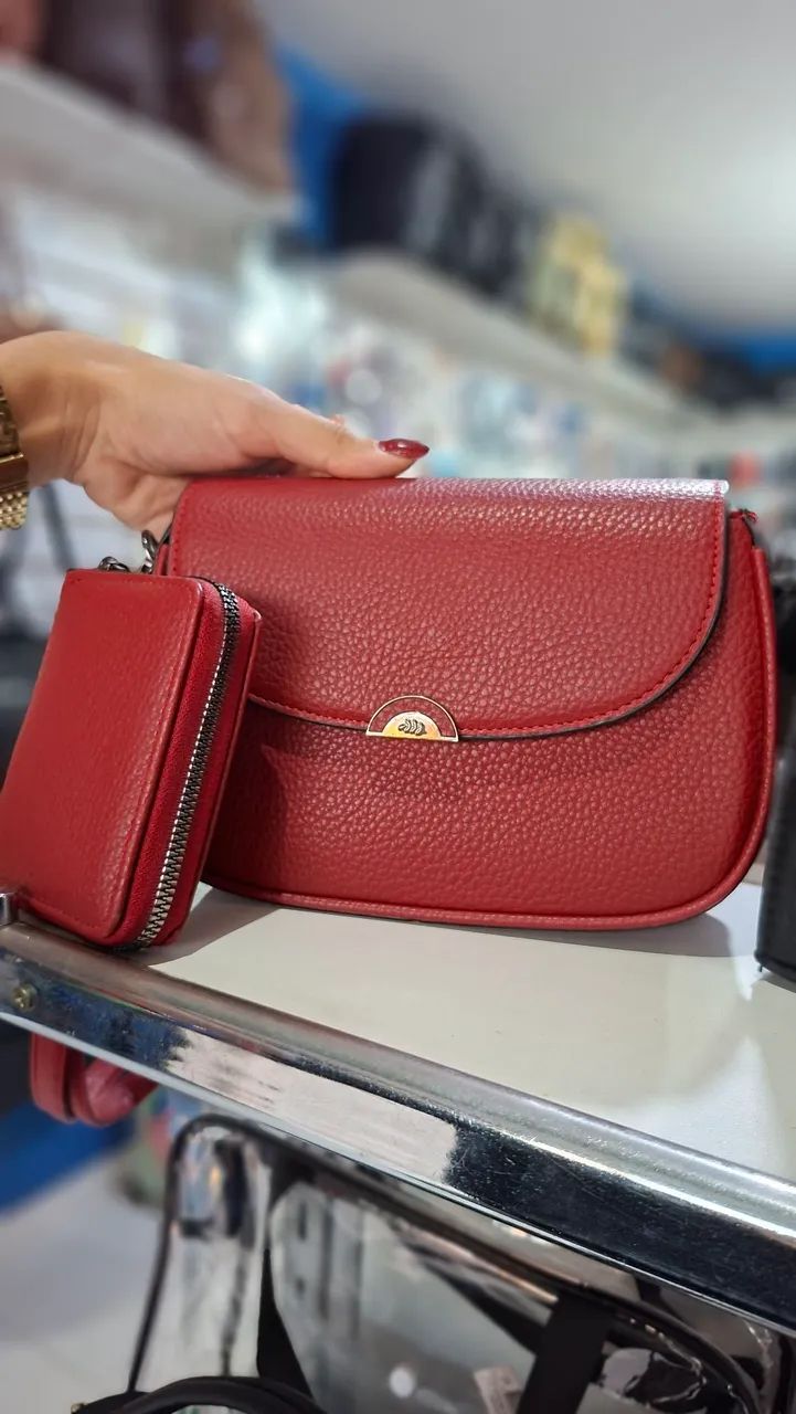 Bolsa feminina + Carteira 