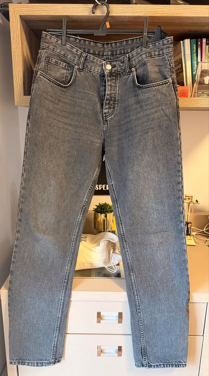 Calça mom cintura alta Zara  - Foto 3