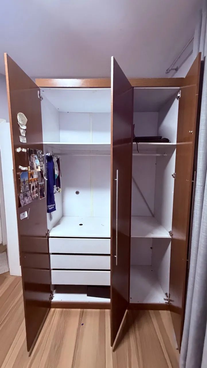 GUARDA ROUPA MDF SOLTEIRO - Foto 2