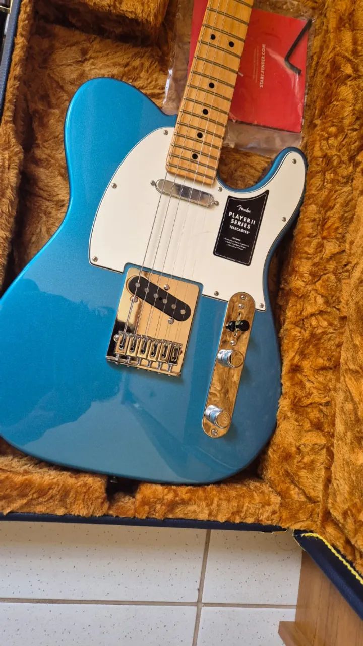 Fender LE Telecaster Player II Lake Placid Blue (Nova!) + Fender