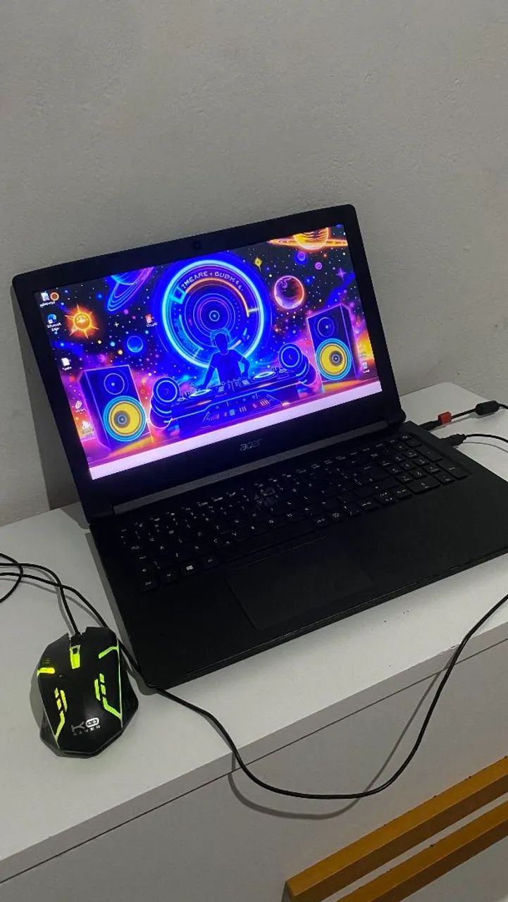 Vendo notebook Acer R$460