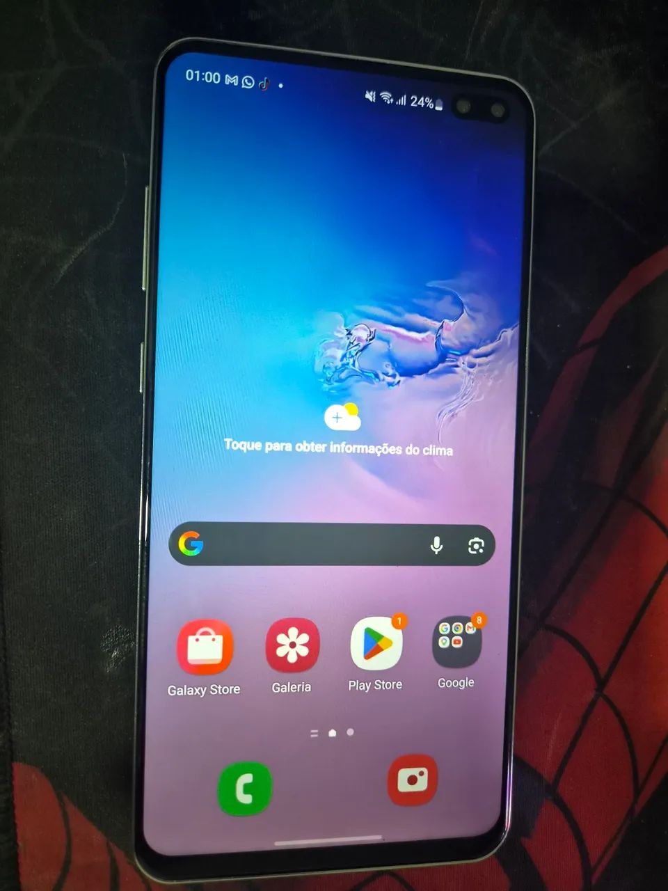 S10 plus tela trocada