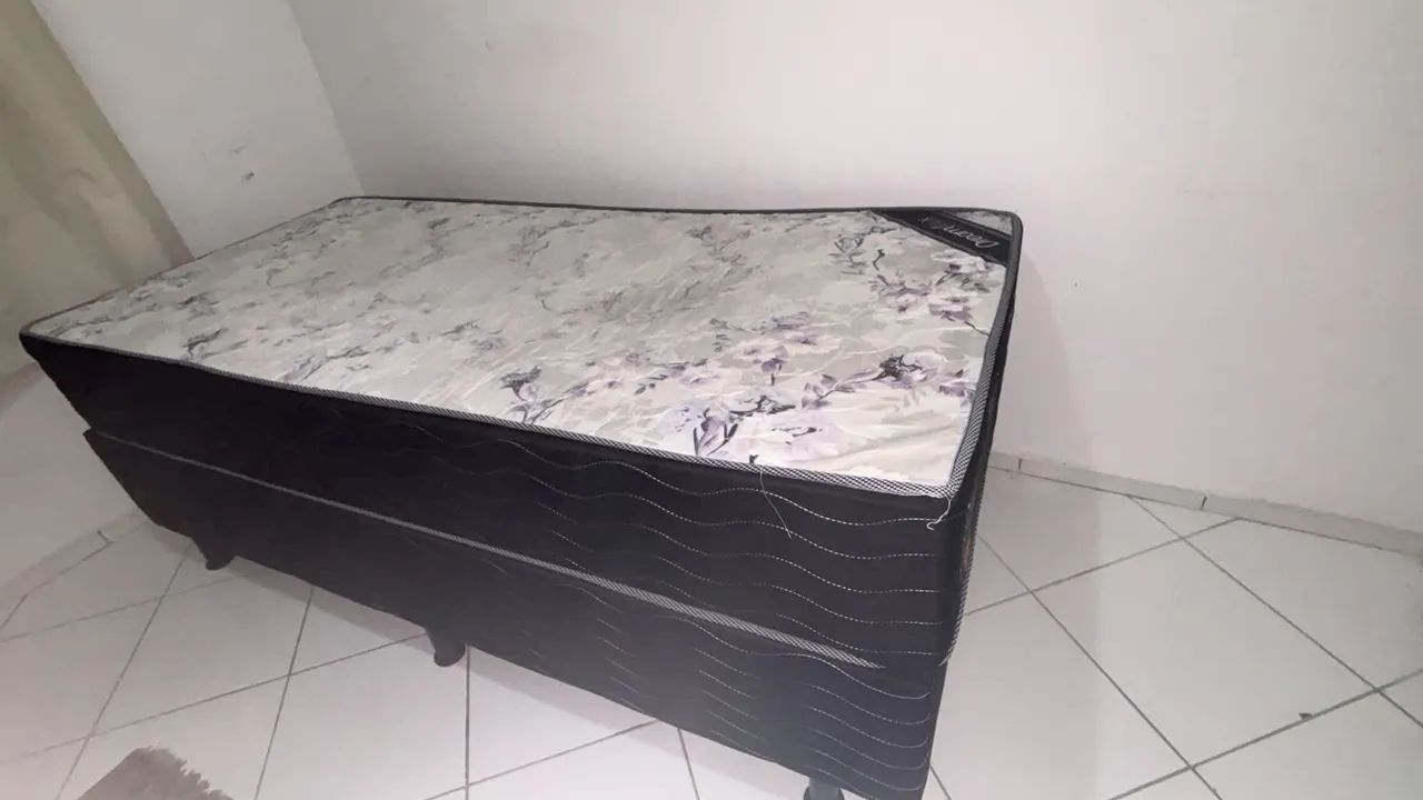 Cama box solteiro 