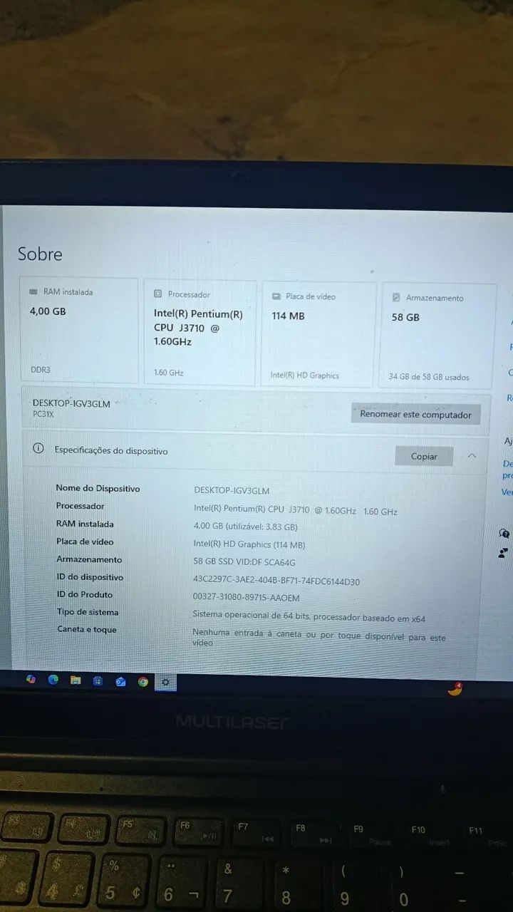 Notebook Multilaser  - Foto 4