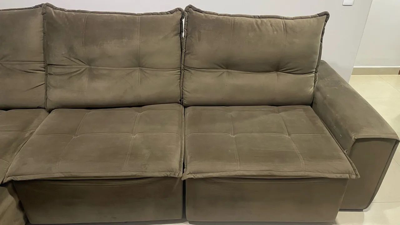 Vende-se Sofá Grande 6 Lugares  - Foto 4