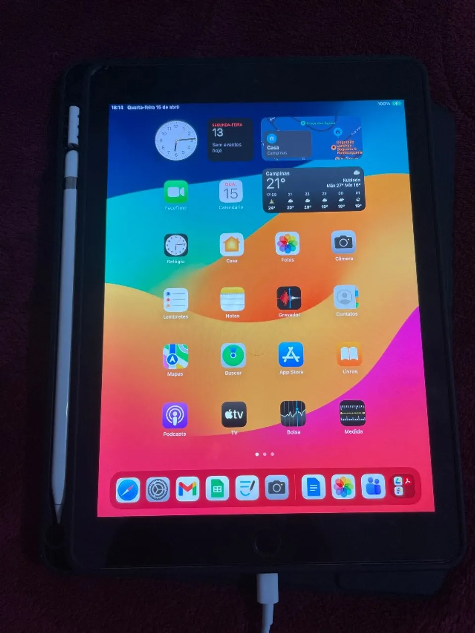 iPad 11 com keyboard original Apple. - Tablets e E-Readers