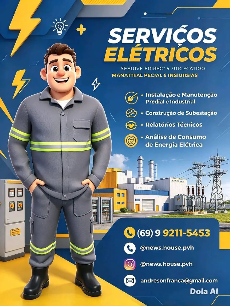 SERVIÇOS EM ELETRICA