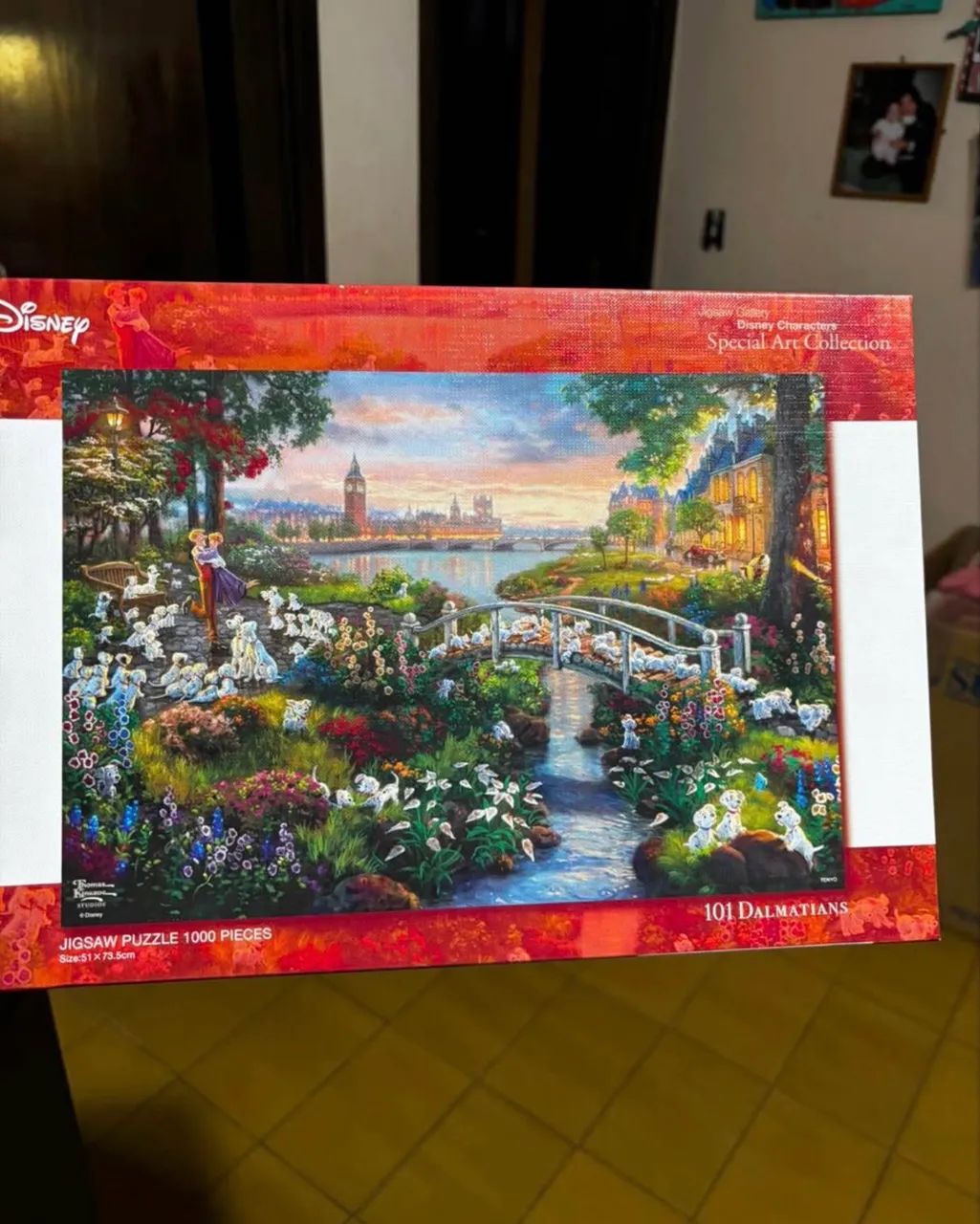Quebra-cabeça Disney 101 Dálmatas - 1000 peças  - Foto 2