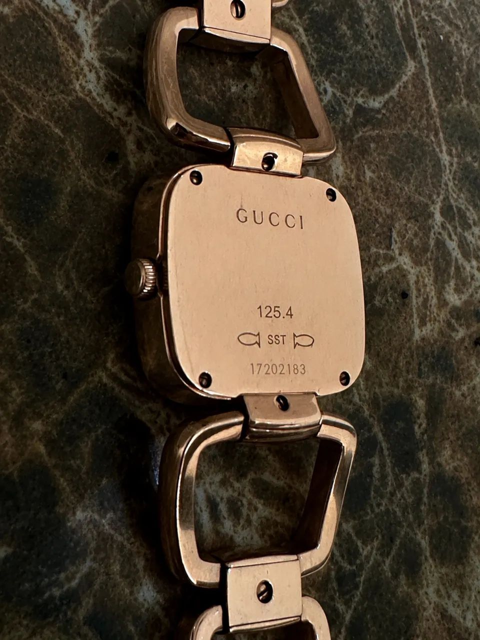 Relógio ORIGINAL - GUCCI ROSÊ - com diamantes - Foto 3