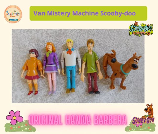 Turma do Scooby-Doo 5 Bonecos
