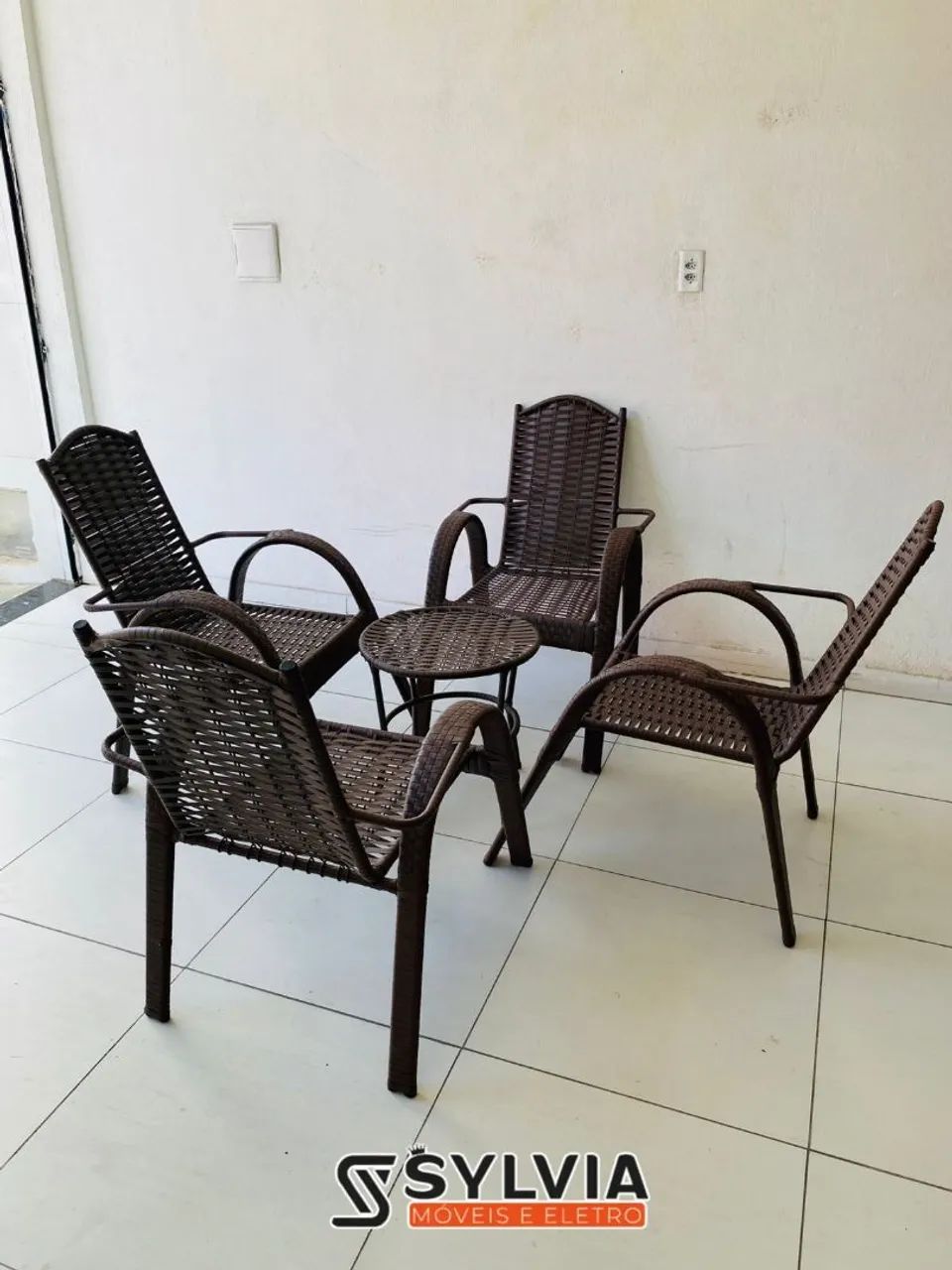 Conjunto de área externa fibra e ferro  - Foto 2