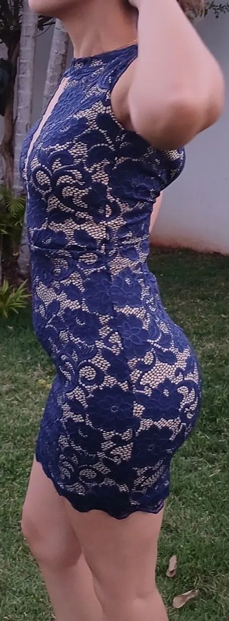 Vestido Festa Azul - Foto 2