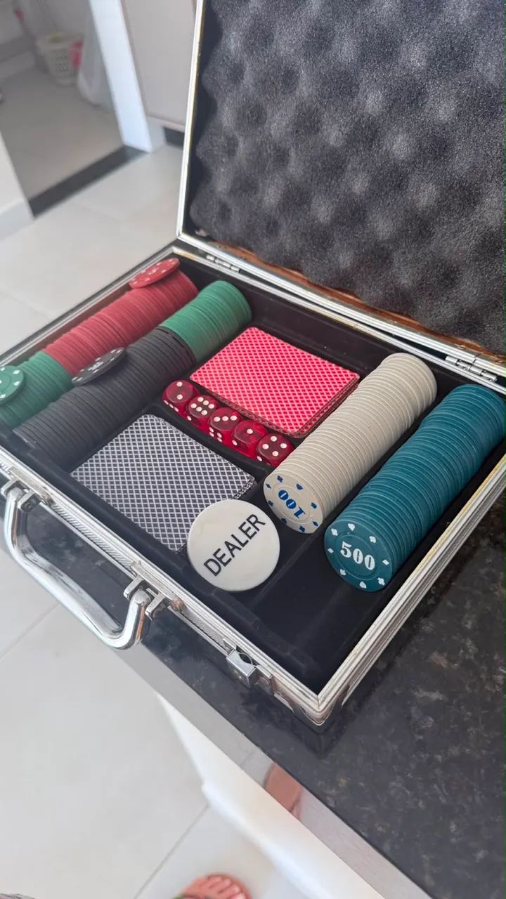 Maleta Poker Completa - Foto 4