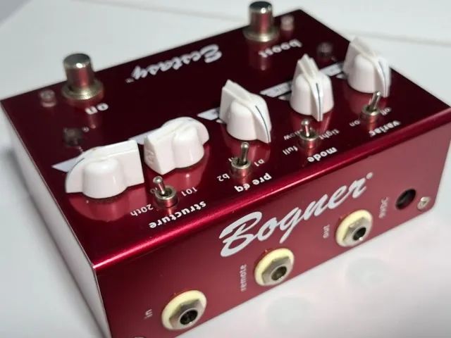 Pedal Bogner Ecstasy Red Distortion - Instrumentos musicais