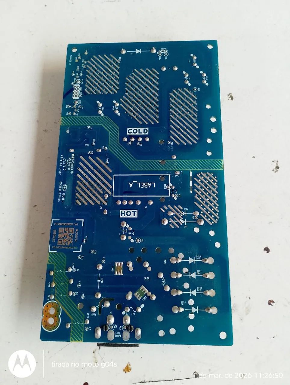 Placa fonte TV Philco PTV42G52RCF  - Foto 2