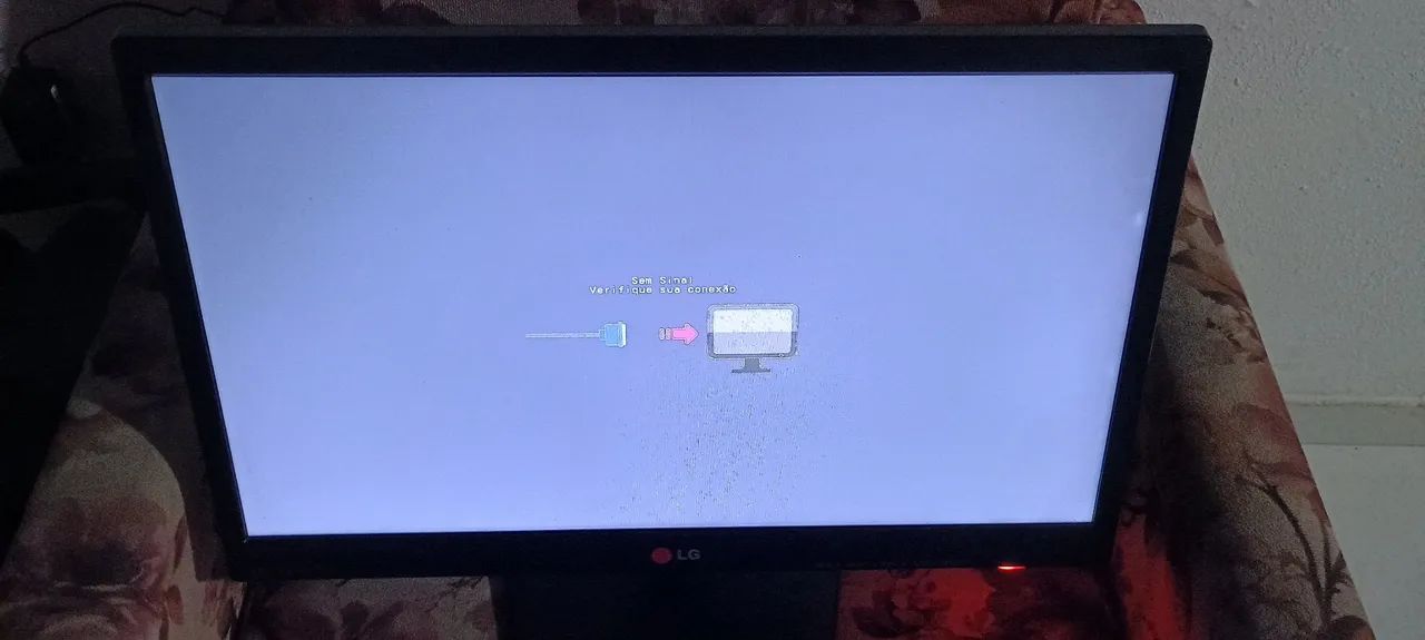 Monitor LG 20" LED Flatron - 60Hz - HD - Perfeito Estado - Foto 2