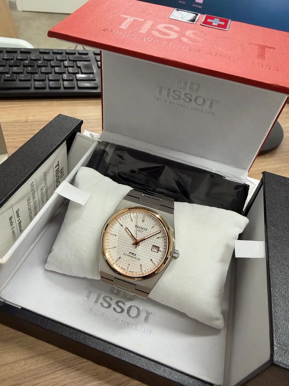 Relógio Tissot PRX Powermatic 80 - Foto 3