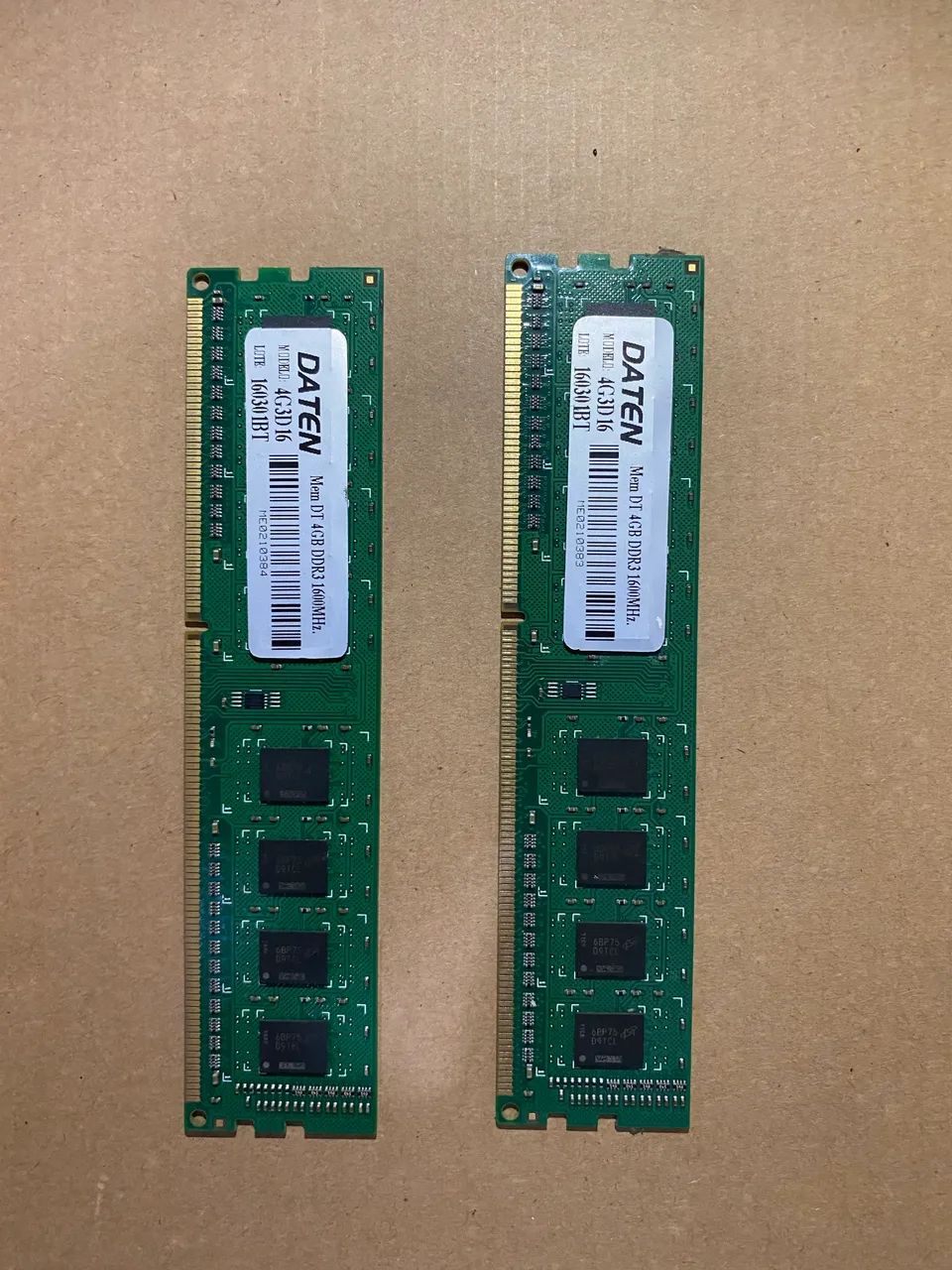 Memoria Daten ddr3 4GB cada