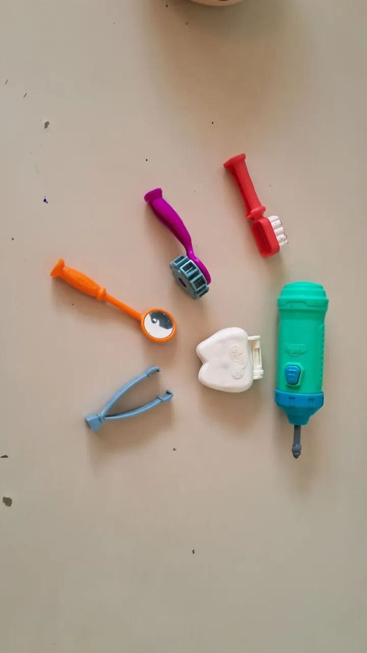 Play Doh Brincando de Dentista - Hasbro - Foto 5