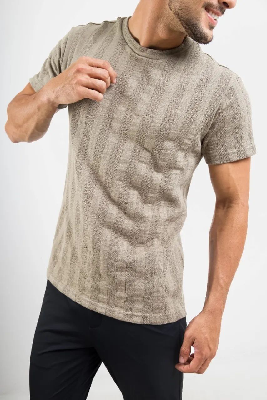 Camisa texturizada premium - Foto 3