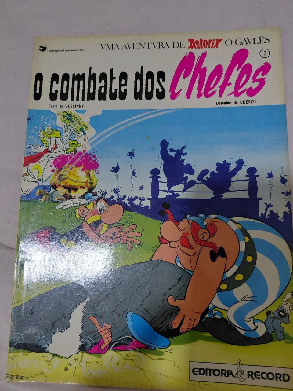 Quadrinho Asterix 