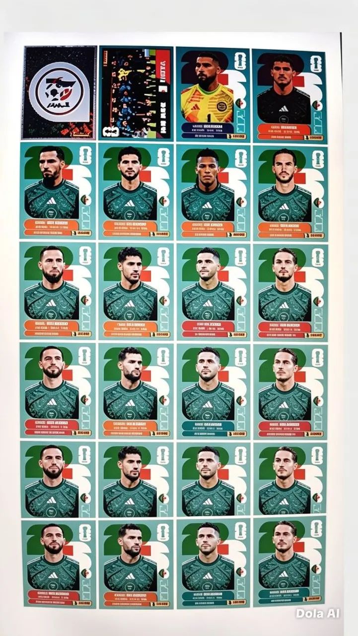 Figurinhas da copa 2026