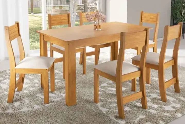 Mesa de jantar 4 cadeiras entrega rápida - Foto 2