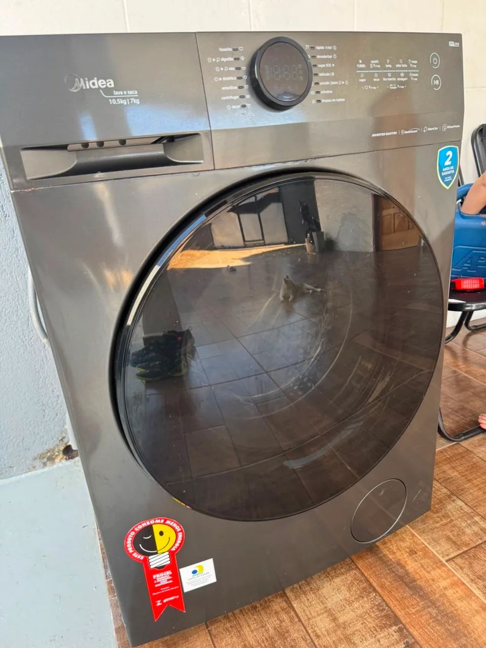 Máquina lava e seca